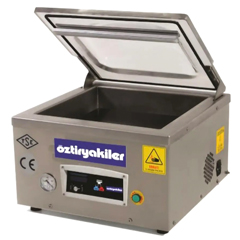 Öztiryakiler Vacuum Machine, 20 m³ Capacity, Double Sealing Jaw - Öztiryakiler