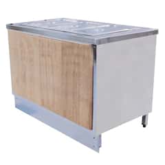 Öztiryakiler Wooden Veneered Neutral Service Counter, 140x70 cm - Öztiryakiler