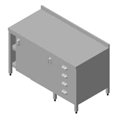 Work Table with Intermediate Shelves and Drawer 120x70 cm - Öztiryakiler