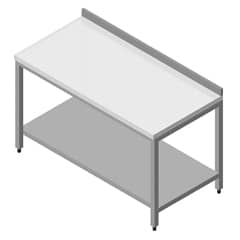 Work Polyethylene Table Base Shelf 160x60 cm - Öztiryakiler