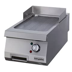 Öztiyakiler Elektrikli Grill Plate, Oluklu, Krom Kaplı, 40x90x30 cm, OGE 4090 N C - Öztiryakiler