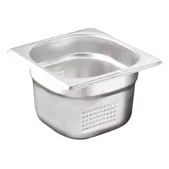 Öztriyakiler Perforated Gastronorm Pans, 10 cm, GNP 1/6 - Öztiryakiler