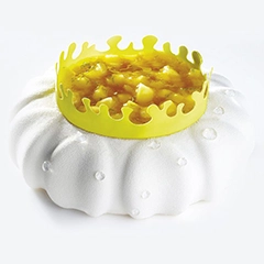 Pavoni Ke014 Petal Silikon Kek Kalıbı, 18x4,7 cm - 2