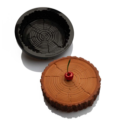 Pavoni KE100S Foresta Silikon Kek Kalıbı, 18x4,5 cm - Pavoni