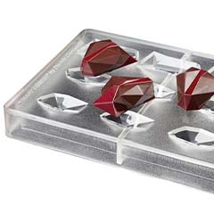 Pavoni PC50FR Polikarbon Çikolata Kalıbı, 27,5x13,5 cm - 1
