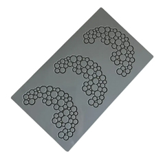 Pavoni PR004S Circles 1 Silikon Mat - Pavoni