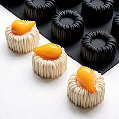 Pavoni Px4391S Charlotte Silikon Kek Kalıbı - Pavoni