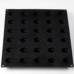 Pavoni PX4399S Façon Saint Honore Silikon Kalıp, 30x40 cm - Pavoni (1)