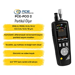 PCE PCO 2 Partikül Ölçer - 3