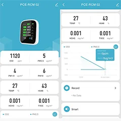 PCE RCM 02 Air Quality Meter - 4