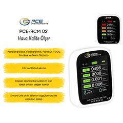 PCE RCM 02 Hava Kalitesi Ölçer - 3