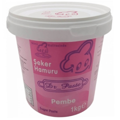 Pembe Şeker Hamuru, 1 kg - Beysa
