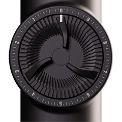 Pietro B Modal Multipurpose Manuıel Kahve Değirmeni, Derin Siyah - Pietro (1)