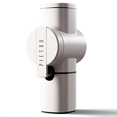 Pietro B Modal Multipurpose Manuıel Kahve Değirmeni, Kutup Beyazı 