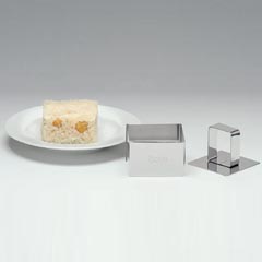 Zicco Pilav Forması, Kare, 6x6x4 cm - Zicco