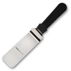 Pirge Creme Narrow Spatula 18 cm, Black - Pirge 