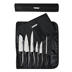 Pirge Deluxe Çantalı Bıçak Seti, 6'lı - 1