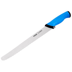 Pirge Duo Bread Knife Pro 22.5 cm, Serrated, Blue - Pirge