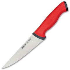 Pirge Duo Butcher Knife, No: 1 Pointed -14.5 cm, Yellow - Pirge