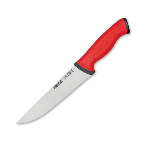 Pirge Duo Kasap Bıçağı, No: 3 -19 cm, Kırmızı