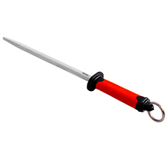Pirge Duo Round Sharpener No 12, 30 cm, Red - 1