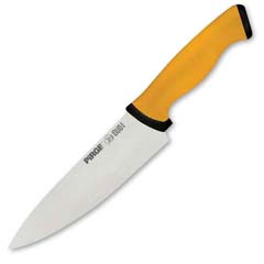 Pirge Duo Şef Bıçağı, 19 cm, Sarı - Pirge