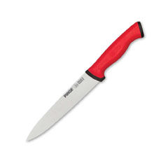 Pirge Duo Slicing Knife 18 cm, Red - Pirge