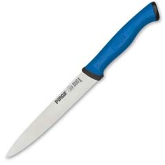 Pirge Duo Vegetable Knife Pointed 12 cm, Blue - Pirge