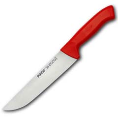 Pirge Ecco Butcher Knife, No: 3-19 cm, Red - Pirge