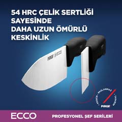 Pirge Ecco Chef's Knife, 19 cm, Red - 2