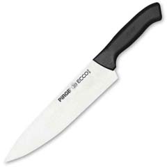 Pirge Ecco Chef's Knife, 23 cm, Black 