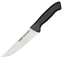 Pirge Ecco Knife Set with Block, 5 Pieces, Black - 3