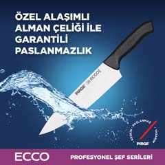 Pirge Ecco Şef Bıçağı, 19 cm, Yeşil - Thumbnail