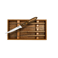 Pirge Polywood Steak Knife Set, 4 pieces - Pirge