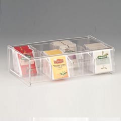 Zicco Polikarbon Çay Standı, 8 Güzlü, 27,5x17x8,5 cm - Zicco