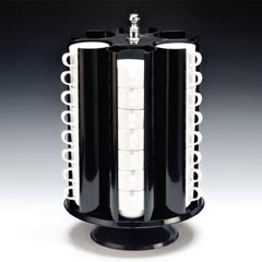 Zicco Polikarbon Fincan Standı, Döner, 48x30 cm - Zicco