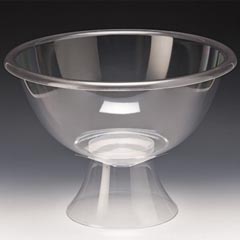 Zicco Polikarbon Kase, Ayaklı, 45 cm, Şeffaf - 1