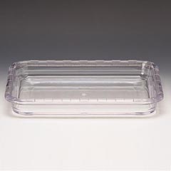 Zicco Polikarbon Meze Kabı, 32,5x26,5x4,5 cm, Şeffaf - Zicco