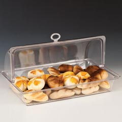 Zicco Polikarbon Muhafaza Kabı, Rolltop Kapaklı, 43x28x22 cm, Şeffaf (ZCP.264+ZCP.314.P) - Zicco