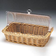 Zicco Polikarbon Roll Top Kapaklı Sepet, 44x29x11 cm - Zicco