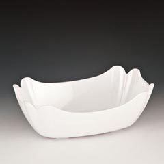 Zicco Polikarbon Teşhir Kasesi, 27x18x9 cm, Şeffaf - 1