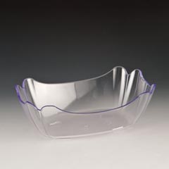 Zicco Polikarbon Teşhir Kasesi, 27x18x9 cm, Şeffaf - 3