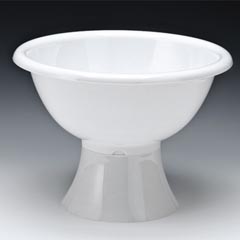 Zicco Polikarbon Teşhir Kasesi, Ayaklı, 35 cm, Şeffaf - 3