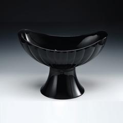 Zicco Polikarbon Teşhir Kasesi, Gondol, Ayaklı, 42,5x25,5x29 cm, Şeffaf - 3