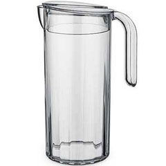 Polycarbonat Kapaklı Sürahi, 1800 ml, Şeffaf - Polycarbonat