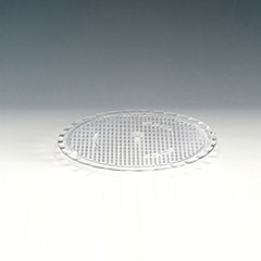 Zicco Polycarbonate Cake Base, 23 cm, Transparent - Zicco