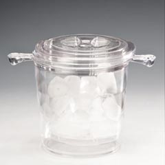 Zicco Polycarbonate Ice Bucket, 15x15 cm - Zicco