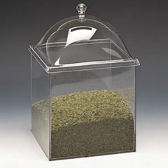 Zicco Polycarbonate Jar with Acrylic Lid, 20x20 cm - Zicco