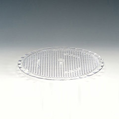 Zicco Polycarbonate Cake Base, 27 cm, Transparent - Zicco