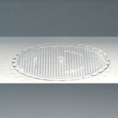 Zicco Polycarbonate Cake Base, 31 cm, Transparent - Zicco